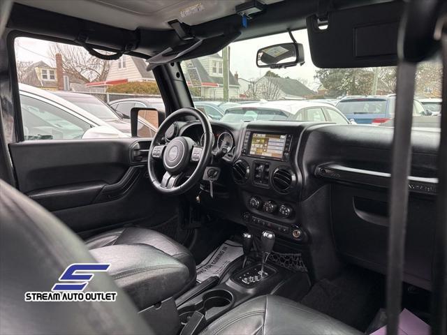 used 2017 Jeep Wrangler Unlimited car, priced at $18,990