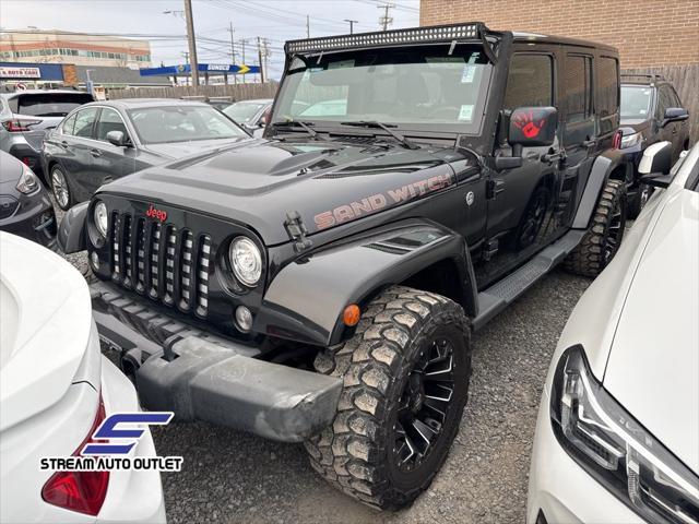 used 2017 Jeep Wrangler Unlimited car, priced at $18,990