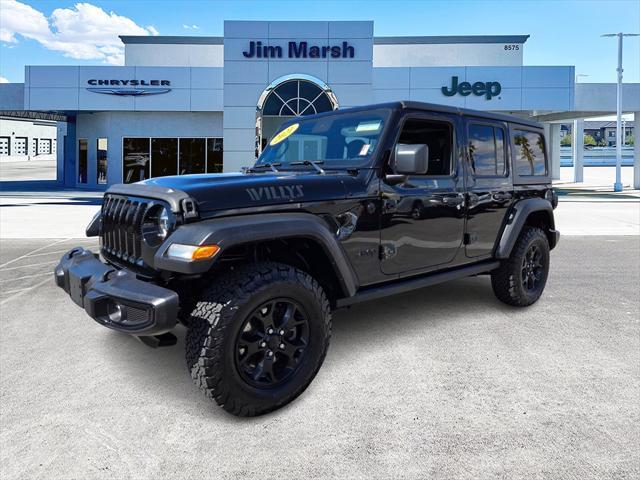 used 2021 Jeep Wrangler car, priced at $31,988