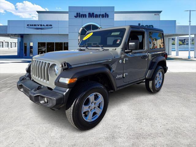 used 2021 Jeep Wrangler car, priced at $26,988