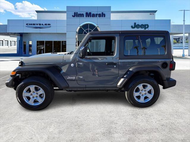 used 2021 Jeep Wrangler car, priced at $26,988