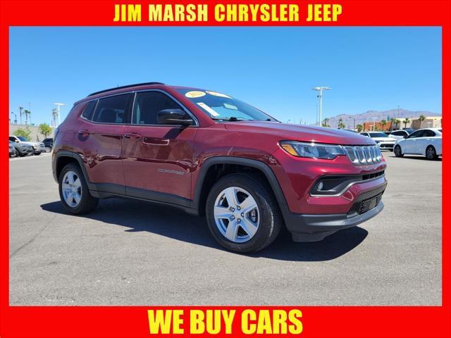 used 2022 Jeep Compass car, priced at $19,816