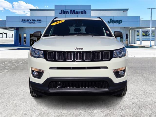 used 2021 Jeep Compass car, priced at $21,588