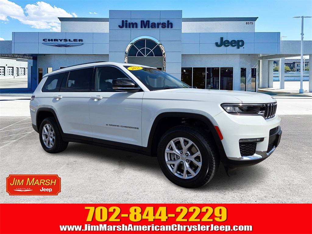used 2021 Jeep Grand Cherokee L car, priced at $27,588