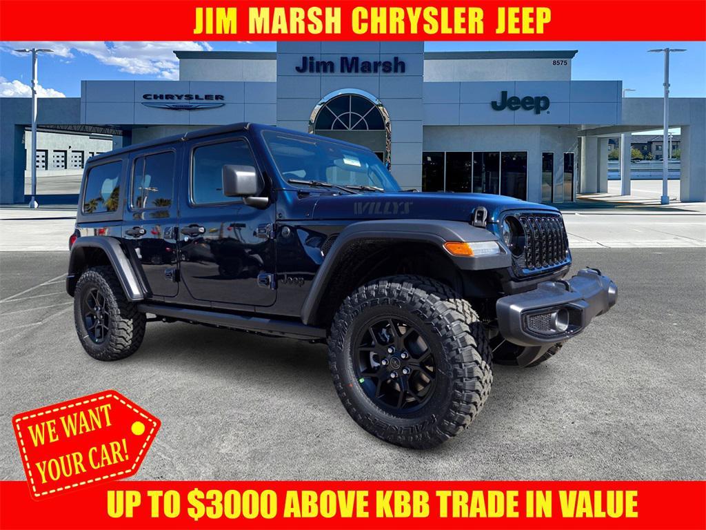 new 2025 Jeep Wrangler car, priced at $48,030