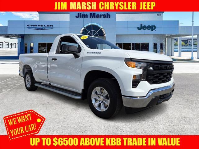 used 2023 Chevrolet Silverado 1500 car, priced at $24,988