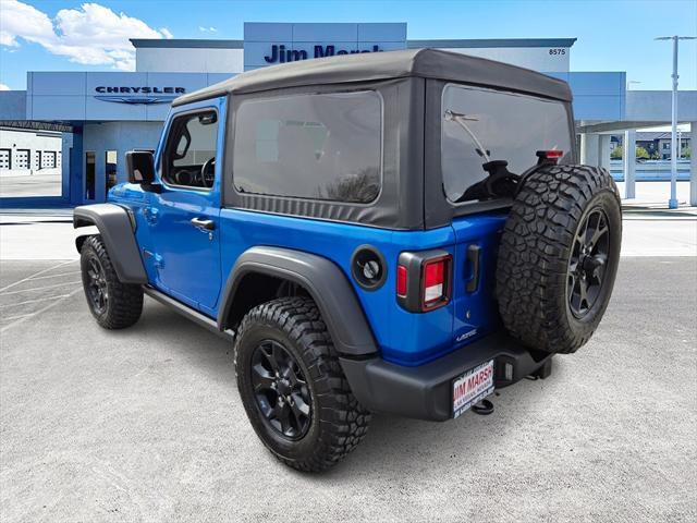 used 2022 Jeep Wrangler car, priced at $29,988