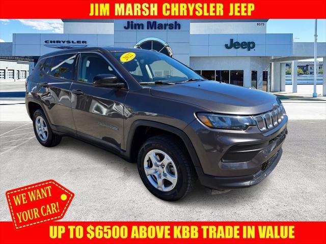 used 2022 Jeep Compass car, priced at $17,988