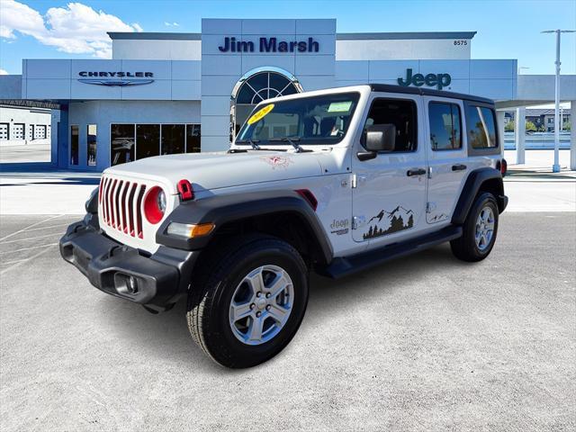 used 2020 Jeep Wrangler Unlimited car, priced at $26,988