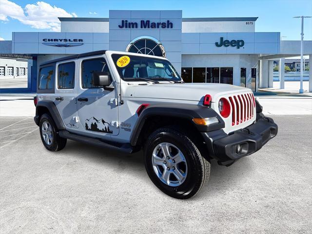 used 2020 Jeep Wrangler Unlimited car, priced at $26,988