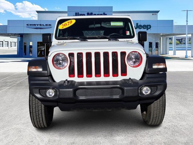 used 2020 Jeep Wrangler Unlimited car, priced at $26,988