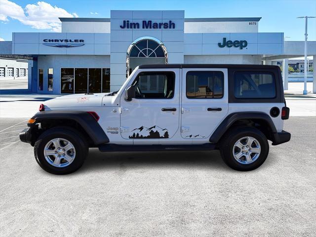 used 2020 Jeep Wrangler Unlimited car, priced at $26,988