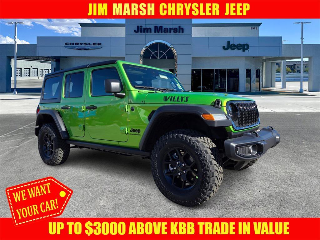 new 2025 Jeep Wrangler car, priced at $47,730