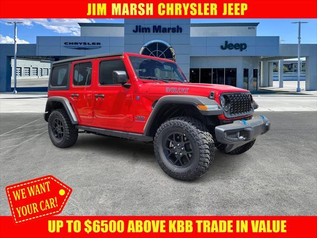 new 2024 Jeep Wrangler 4xe car, priced at $48,135