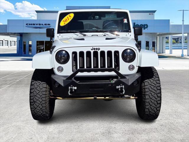 used 2015 Jeep Wrangler Unlimited car, priced at $24,988