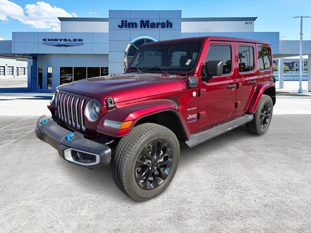 used 2022 Jeep Wrangler Unlimited 4xe car, priced at $33,988
