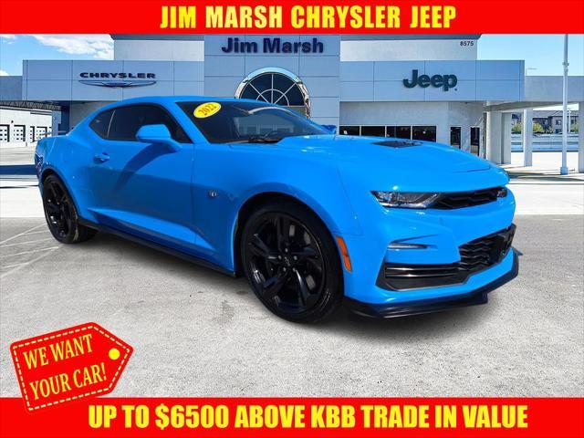 used 2022 Chevrolet Camaro car, priced at $42,988