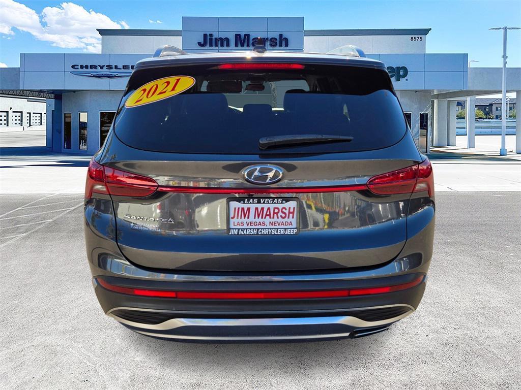 used 2021 Hyundai Santa Fe car, priced at $20,588