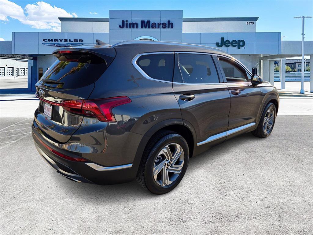 used 2021 Hyundai Santa Fe car, priced at $20,588