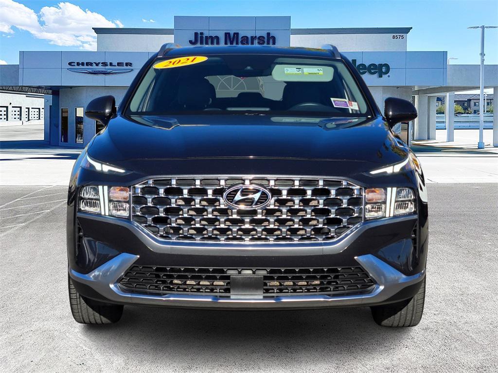 used 2021 Hyundai Santa Fe car, priced at $20,588