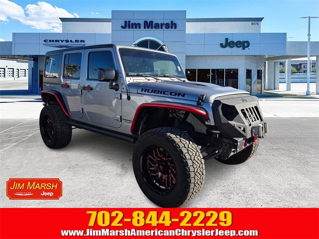 used 2016 Jeep Wrangler Unlimited car, priced at $23,988