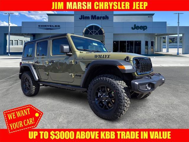 new 2025 Jeep Wrangler car, priced at $44,230