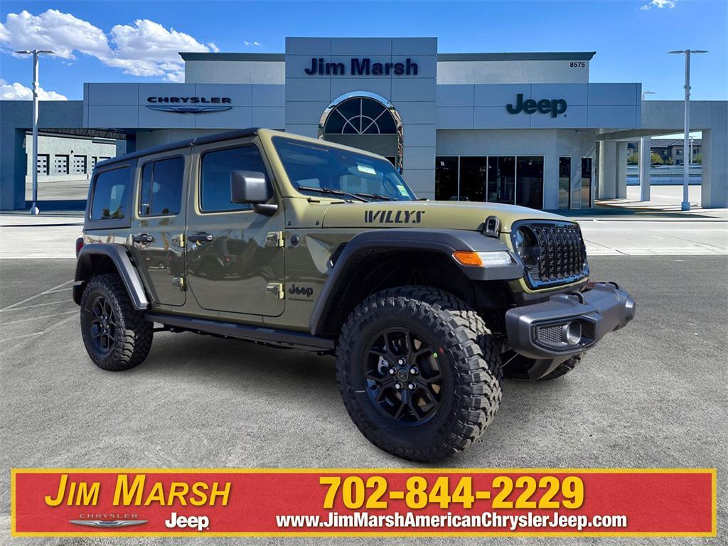 new 2025 Jeep Wrangler car, priced at $45,730