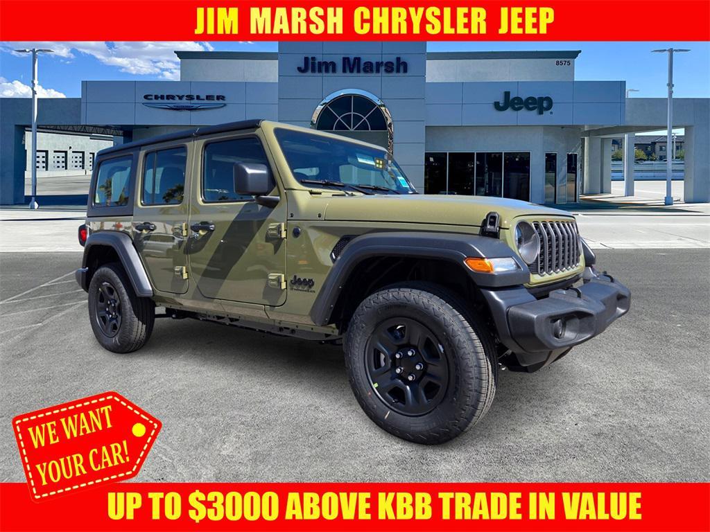 new 2025 Jeep Wrangler car, priced at $41,500