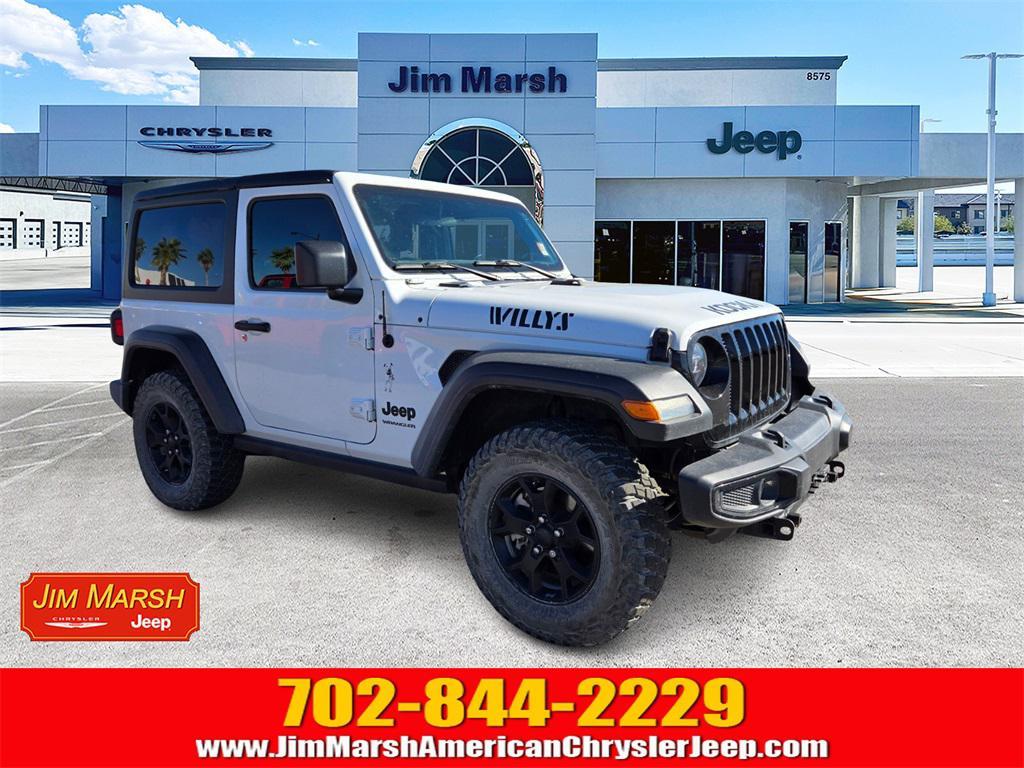 used 2020 Jeep Wrangler car, priced at $30,988