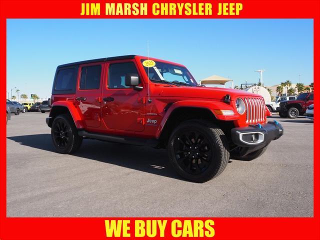 used 2023 Jeep Wrangler 4xe car, priced at $41,288
