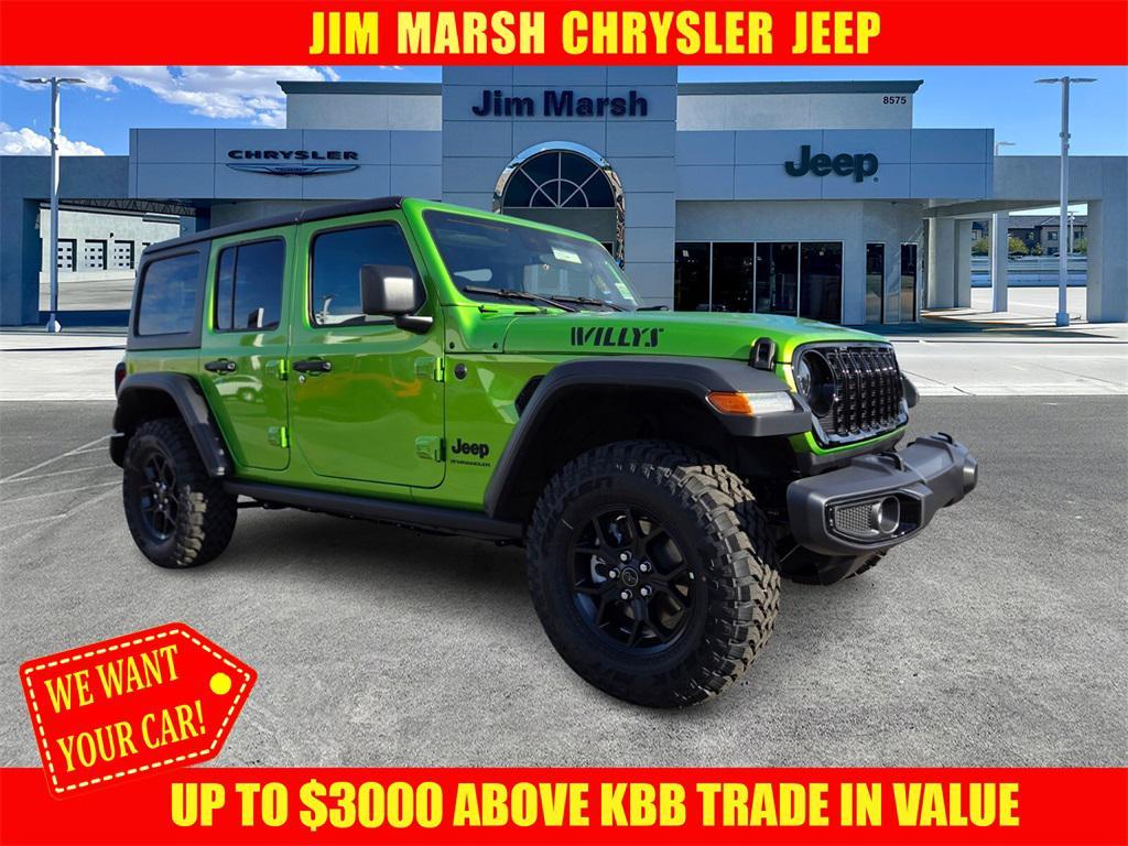 new 2025 Jeep Wrangler car, priced at $47,730