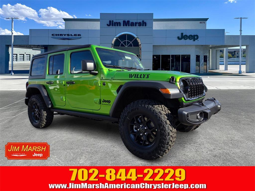 new 2025 Jeep Wrangler car, priced at $40,980