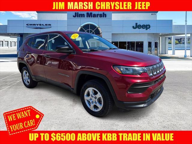 used 2022 Jeep Compass car, priced at $18,988