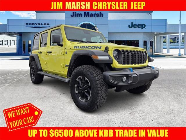 used 2024 Jeep Wrangler 4xe car, priced at $39,988