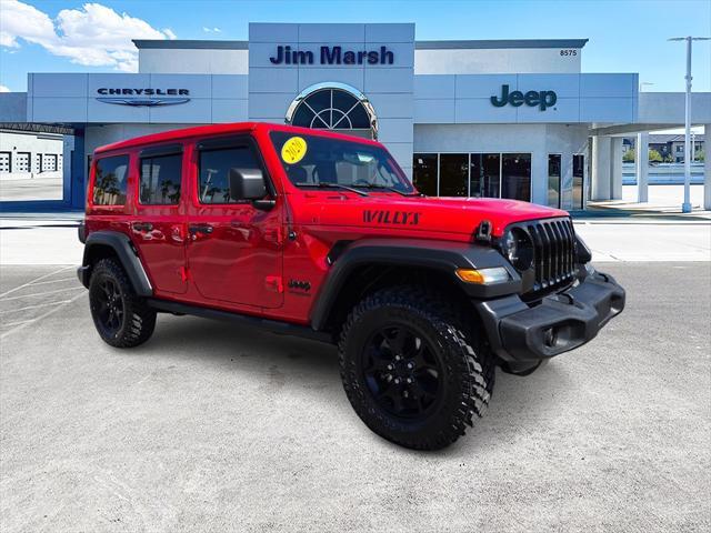 used 2020 Jeep Wrangler Unlimited car, priced at $26,988