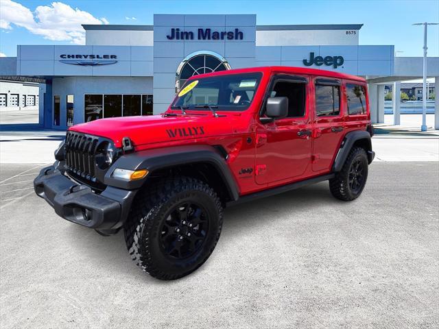 used 2020 Jeep Wrangler Unlimited car, priced at $26,988