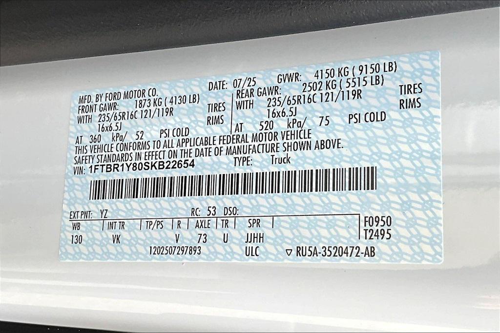 new 2025 Ford Transit-250 car, priced at $45,269