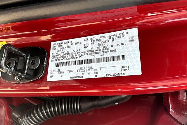 new 2025 Ford F-150 car, priced at $69,799