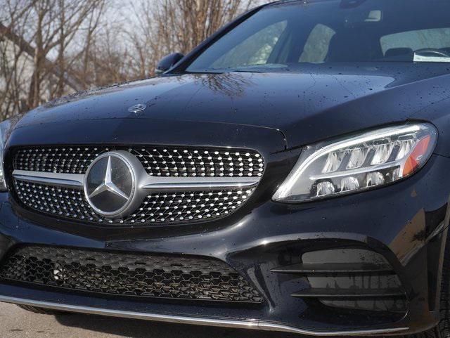 used 2021 Mercedes-Benz C-Class car, priced at $29,999