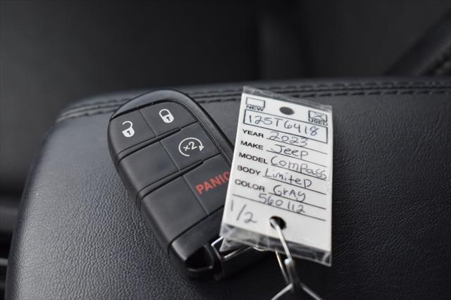 used 2023 Jeep Compass car, priced at $25,412