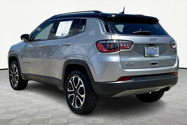 used 2022 Jeep Compass car, priced at $23,455