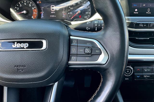 used 2022 Jeep Compass car, priced at $23,455