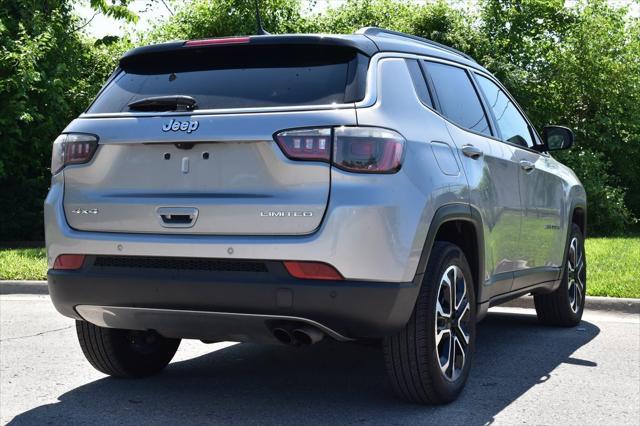 used 2022 Jeep Compass car, priced at $23,630