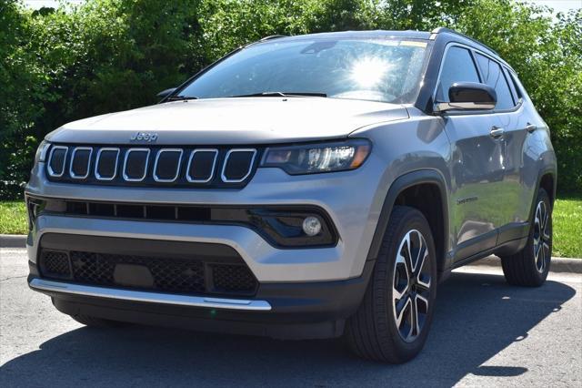 used 2022 Jeep Compass car, priced at $23,630