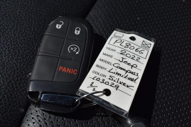 used 2022 Jeep Compass car, priced at $23,630