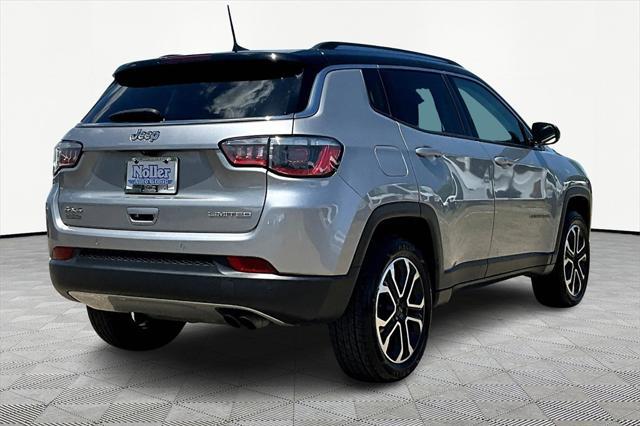 used 2022 Jeep Compass car, priced at $23,455