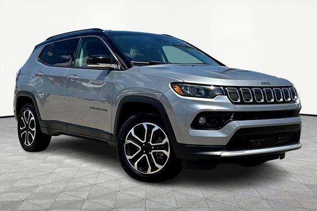 used 2022 Jeep Compass car, priced at $23,455