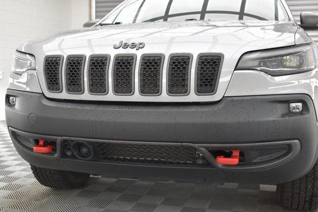 used 2021 Jeep Cherokee car, priced at $23,345