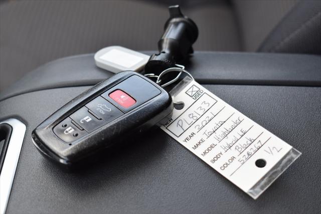 used 2021 Toyota Highlander Hybrid car, priced at $34,466