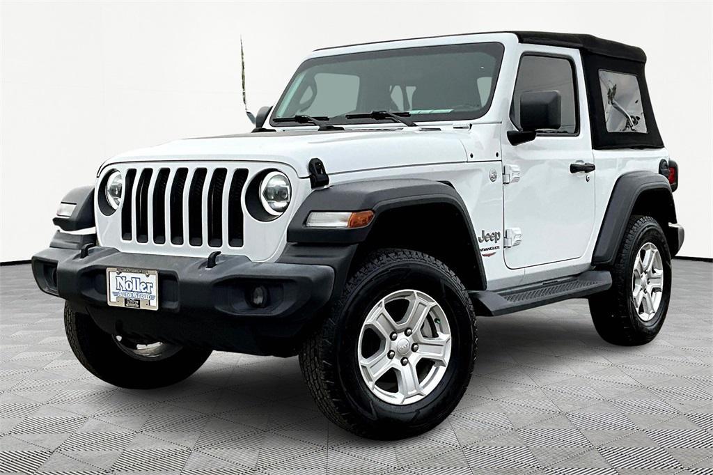 used 2018 Jeep Wrangler car, priced at $23,377